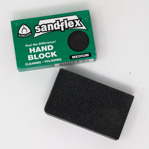 Sandflex Hand Block - Rust Remover – The Fencing Forge